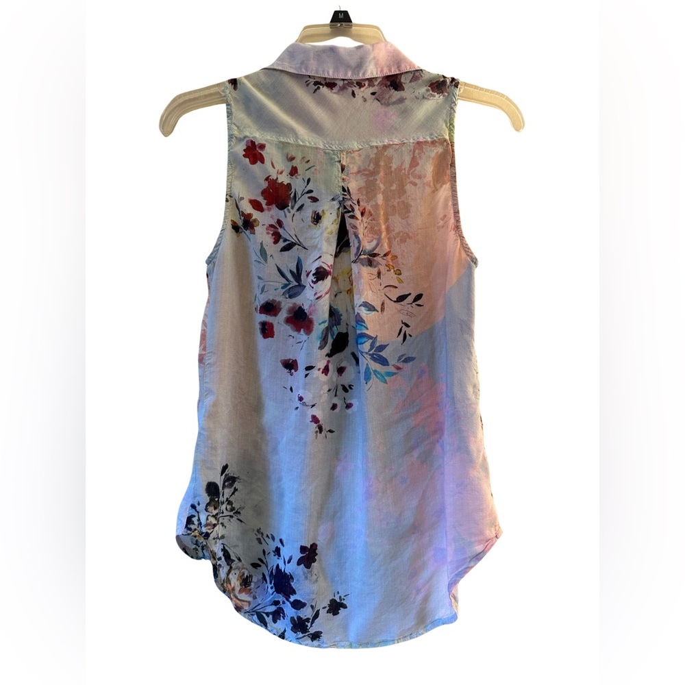 Dylan Sleeveless Button-Up - image 2